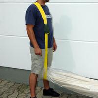 Moving Strap without hook, yellow