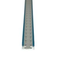 Airlineschiene, Vierkantprofil, blauer Gummischutz, L�nge 2 m