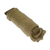 M�beltragegurt, Strickgurt aus Hanf, mit 7 m Hanfseil
