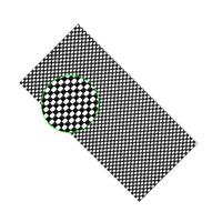 Black-Cat-Ultralight Antirutschmatte 15 x 15 cm