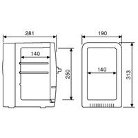 WAECO MyFridge MF-05, Thermoelektrischer Mini-K�hlschrank