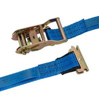 Spanngurt / Zurrgurt, LC 750/1500 daN, 5 m, 35 mm, 2-teilig, f. Kombi-Zurrschiene