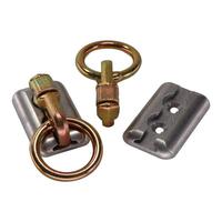 Zurrpunkt-Set III - f�r Airlineschienen, 4-teilig, mit Zurrplatte 2 Haltepunkte