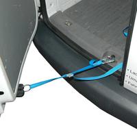 Heckklappengurt, 2 m, Klemmschlo�, Ring und Haken