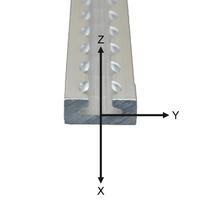 Schraubfitting mit Sterngriff f�r Airlineschienen, 7-14 mm