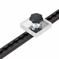 Schraubfitting mit Sterngriff f�r Airlineschienen, 7-14 mm