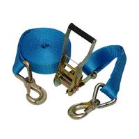 Spanngurt / Zurrgurt, LC 2500/5000 daN, 8 m, 50 mm, 2-teilig, mit Zurrhaken