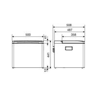 Dometic COMBICOOL RC 1200 EGP - 12 Volt / 230 Volt / Gas - 41 Liter