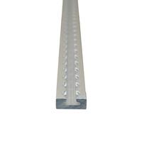 Airlineschiene, Vierkantprofil, verst�rkt, L�nge 2 m