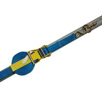 easy+go� Ratschenzurrgurt mit Gurtmagazin, LC 1000/2000 daN, 5,5 m, 35 mm, S-Haken - 8 St�ck