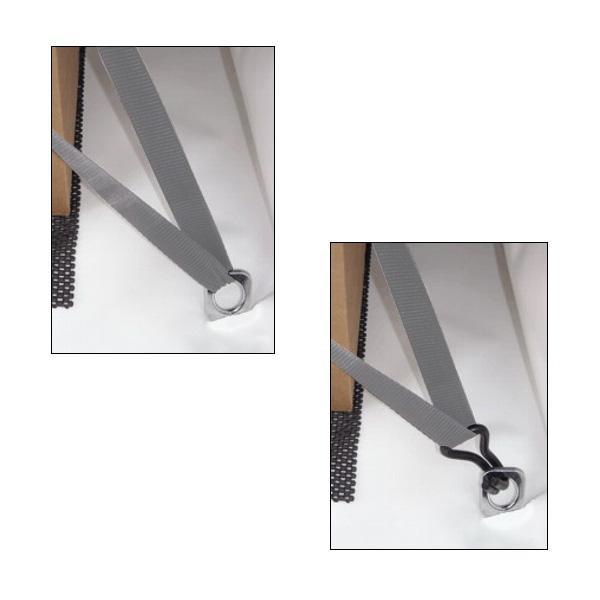 kuriershop.de - Ladungssicherungsnetz f�r PKW / Caddy, 0,90 m x 0,90 m