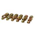 Doppel-Endbeschlag f�r Airlineschiene, 6er Set