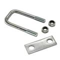 Zurrb�gel, U-B�gel, mit Platte und M12 Muttern, verzinkt, LC 800 daN, 4er Set