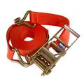 Spanngurt / Zurrgurt 75 mm, 8 m, 2-teilig, Doppelspitzhaken