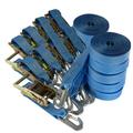 Spanngurt / Zurrgurt, LC 1000/2000 daN, 6 m, 35 mm, 2-teilig, Karabinerhaken - 10 St�ck
