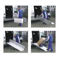 EXPRESSO klappbarer Verladesteg 200 x (2 x 40) cm, Tragkraft 300 kg
