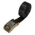 Lashing Strap 25 mm with Cam Buckle, 1.5 m, 600 daN, black