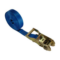 Umreifungsgurt, LC 1000 daN, 6 m, 25 mm, mit Ratsche Umreifungsgurt, LC 1000 daN, 6 m, 25 mm, mit Ratsche