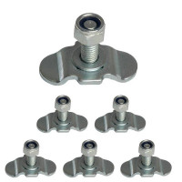 Schraubfitting plus für Airlineschienen, M8 x 20 mm, BS 1000 daN, 6er Set Schraubfitting plus für Airlineschienen, M8 x 20 mm, BS 1000 daN, 6er Set
