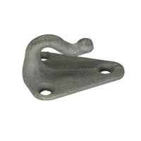 Planenhaken zum Anschrauben, kleine Ausführung, feuerverzinkt Planenhaken zum Anschrauben, kleine Ausführung, feuerverzinkt