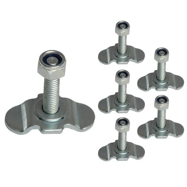 Schraubfitting plus für Airlineschienen, M8 x 60 mm, BS 1000 daN, 6er Set