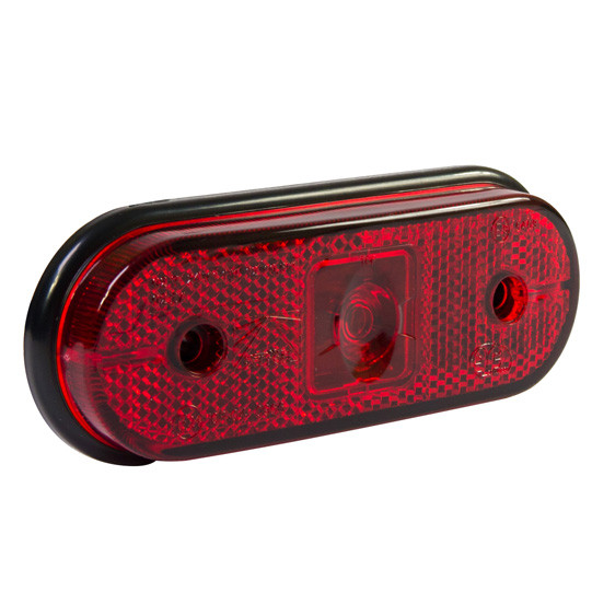 ASPÖCK Unipoint LED, 24 V, Positionsleuchte rot, 3,50 m, P&R - 31-7804-054