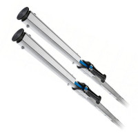 SAM 46 Profi - Klemmbalken, Alu, 1550 - 2050 mm, beidseitig runder Gummifuß - 2er Set SAM 46 Profi - Klemmbalken, Alu, 1550 - 2050 mm, beidseitig runder Gummifuß - 2er Set