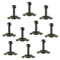 Schraubfitting für Airlineschienen, M8, Gewindelänge 30 mm, 10er Set Schraubfitting für Airlineschienen, M8, Gewindelänge 30 mm, 10er Set