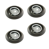 Zurrpunkt / Zurröse, einfache Ausführung, Stahl/Kunststoff, 250 daN, 4er Set Zurrpunkt / Zurröse, einfache Ausführung, Stahl/Kunststoff, 250 daN, 4er Set