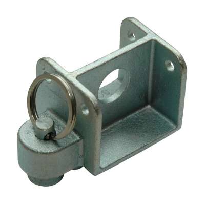Ringmutter, M6, Edelstahl V4A AISI 316, WLL 90 kg, nach DIN 582