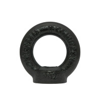 Ringmutter, M10, schwarz, WLL 230 kg, nach DIN 582 Ringmutter, M10, schwarz, WLL 230 kg, nach DIN 582