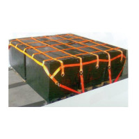 LKW 6-fach Palettennetz mit D-Ringe, 2,70 m x 2,70 m, Maschenweite 50 cm x 50 cm LKW 6-fach Palettennetz mit D-Ringe, 2,70 m x 2,70 m, Maschenweite 50 cm x 50 cm