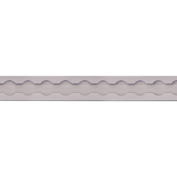 Airlineschiene, Vierkantprofil, eloxiert, ungebohrt, Länge 3 m