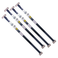 Klemmbalken, Stahl, 2-fach verstellbar 1,24 - 2,74 m, 4er Set Klemmbalken, Stahl, 2-fach verstellbar 1,24 - 2,74 m, 4er Set