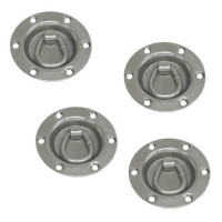 Zurrpunkt / Zurröse, versenkbar, 680 daN, Stahl, 4er Set Zurrpunkt / Zurröse, versenkbar, 680 daN, Stahl, 4er Set