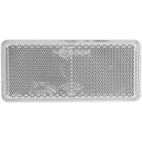ASPÖCK Rückstrahler, eckig, 90 x 40 mm, weiß, selbstklebend - 15-5430-017 ASPÖCK Rückstrahler, eckig, 90 x 40 mm, weiß, selbstklebend - 15-5430-017