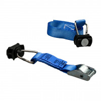 Spanngurt / Zurrgurt, LC 150/300 daN, 1,1 m, 25mm, Klemmschloss, Airline-Endbeschlag Kunststoff Spanngurt / Zurrgurt, LC 150/300 daN, 1,1 m, 25mm, Klemmschloss, Airline-Endbeschlag Kunststoff