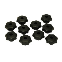 Sterngriff, klein, M8, für Schraubfitting in Airlineschiene - 10er Set Sterngriff, klein, M8, für Schraubfitting in Airlineschiene - 10er Set