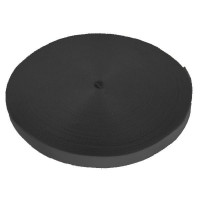 Einwegzurrband, 25 mm, Bruchlast 270 daN, 50 m, schwarz Einwegzurrband, 25 mm, Bruchlast 270 daN, 50 m, schwarz