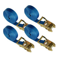 Umreifungsgurt, LC 2000 daN, 6 m, 50 mm, mit Ratsche - 4 Stück Umreifungsgurt, LC 2000 daN, 6 m, 50 mm, mit Ratsche - 4 Stück