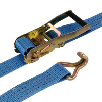 Spanngurt / Zurrgurt, LC 2000/4000 daN, 12 m, 50 mm, 2-teilig, Doppelspitzhaken, 10er Set Spanngurt / Zurrgurt, LC 2000/4000 daN, 12 m, 50 mm, 2-teilig, Doppelspitzhaken, 10er Set