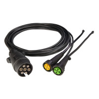 ASPÖCK Versorgungskabel,7-pol. Stecker, 2x5-pol. Baj. 12000 mm, 2 x DC - 58-1098-437 ASPÖCK Versorgungskabel,7-pol. Stecker, 2x5-pol. Baj. 12000 mm, 2 x DC - 58-1098-437