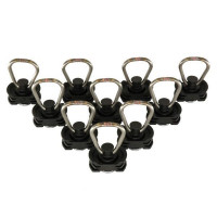 Automotive Fitting für Airlineschienen, LC 500 daN, 10er Set, KERL 500 Automotive Fitting für Airlineschienen, LC 500 daN, 10er Set, KERL 500