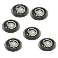 Zurrpunkt / Zurröse, einfache Ausführung, Stahl/Kunststoff, 250 daN, 6er Set Zurrpunkt / Zurröse, einfache Ausführung, Stahl/Kunststoff, 250 daN, 6er Set