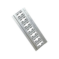 Kombi-Zurrschiene, Aluminium eloxiert, Länge 35 cm Kombi-Zurrschiene, Aluminium eloxiert, Länge 35 cm