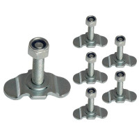 Schraubfitting plus für Airlineschienen, M8 x 60 mm, BS 1000 daN, 6er Set Schraubfitting plus für Airlineschienen, M8 x 60 mm, BS 1000 daN, 6er Set