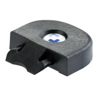 Endstück für Airlineschienen Vierkantprofil Premium light schmal, Farbe schwarz Endstück für Airlineschienen Vierkantprofil Premium light schmal, Farbe schwarz