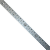 Airlineschiene, Vierkantprofil, eloxiert, Länge 1 m, vorgebohrt Airlineschiene, Vierkantprofil, eloxiert, Länge 1 m, vorgebohrt