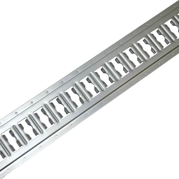 Kombi-Zurrschiene, Aluminium elox., 3 m, (Zuschnitt) Kombi-Ankerschiene