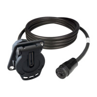 ASPÖCK Versorgungskabel, 15-pol. Steckdose, 17-pol. ASS LP 20, 600 mm - 53-6768-004 ASPÖCK Versorgungskabel, 15-pol. Steckdose, 17-pol. ASS LP 20, 600 mm - 53-6768-004